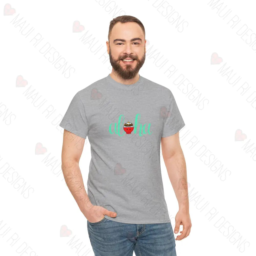 Aloha Loco Moco Unisex Heavy Cotton Tee T-Shirt