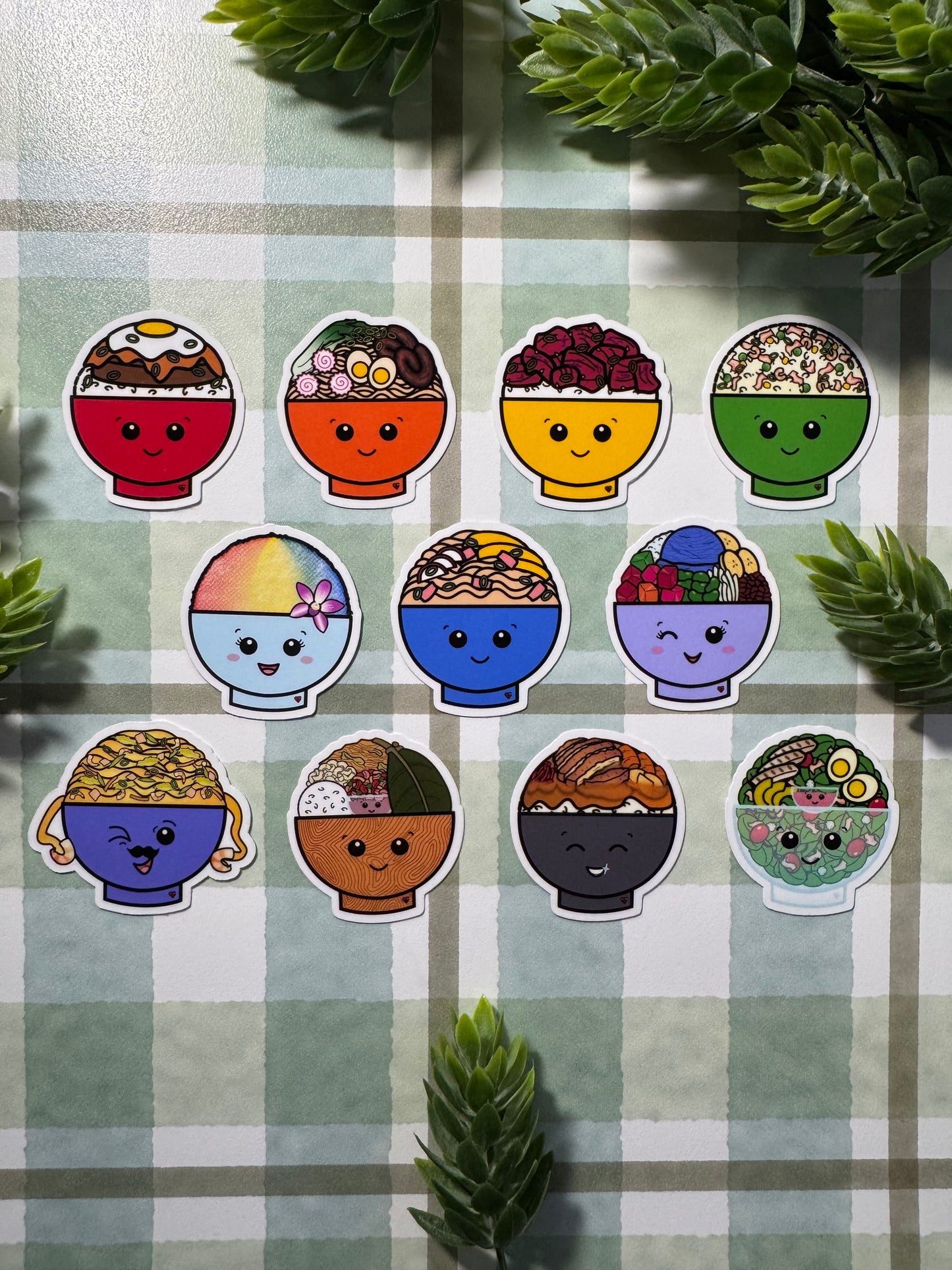 CutesyBowl™ (Bowls Only) Die-Cut Stickers