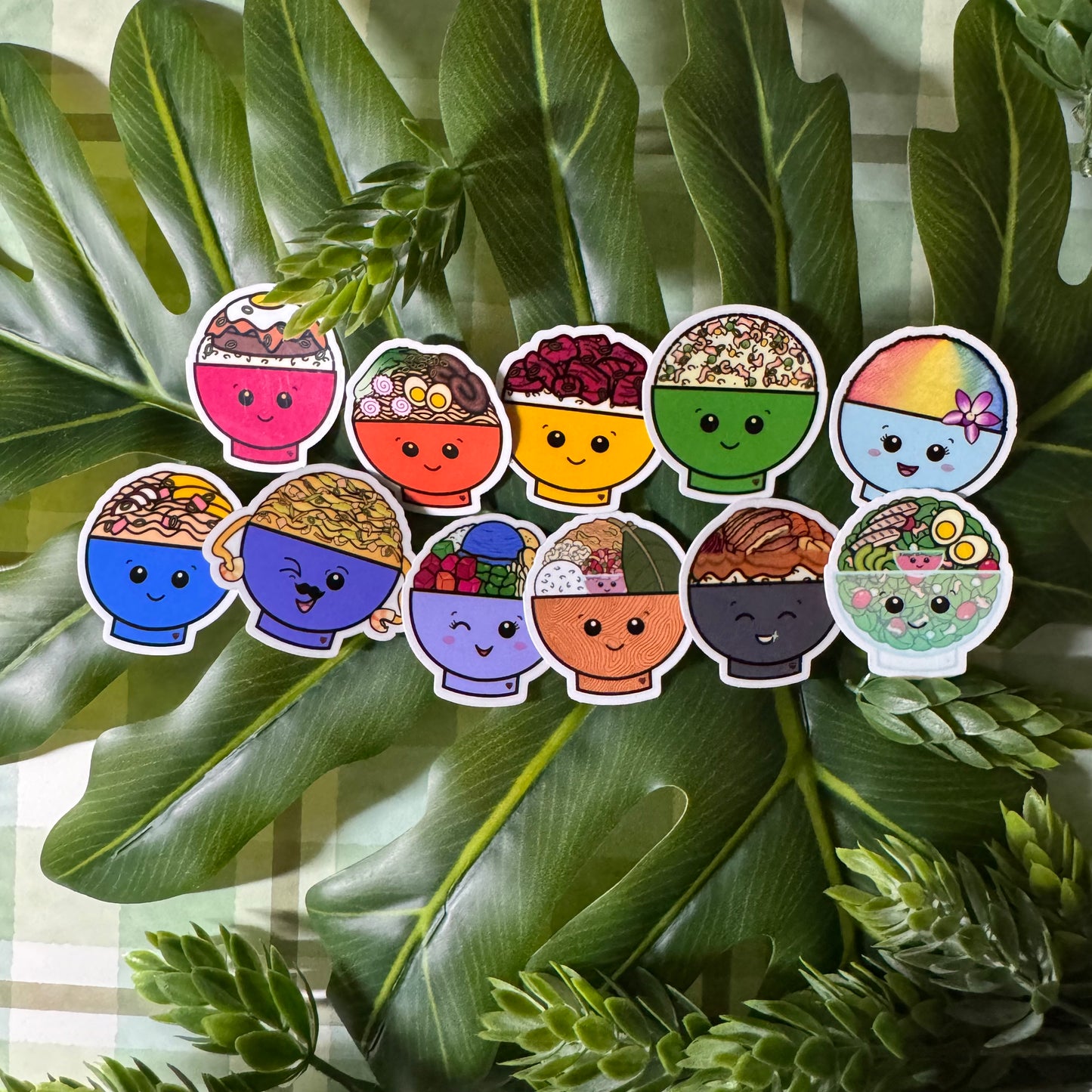 CutesyBowl™ (Bowls Only) Die-Cut Stickers