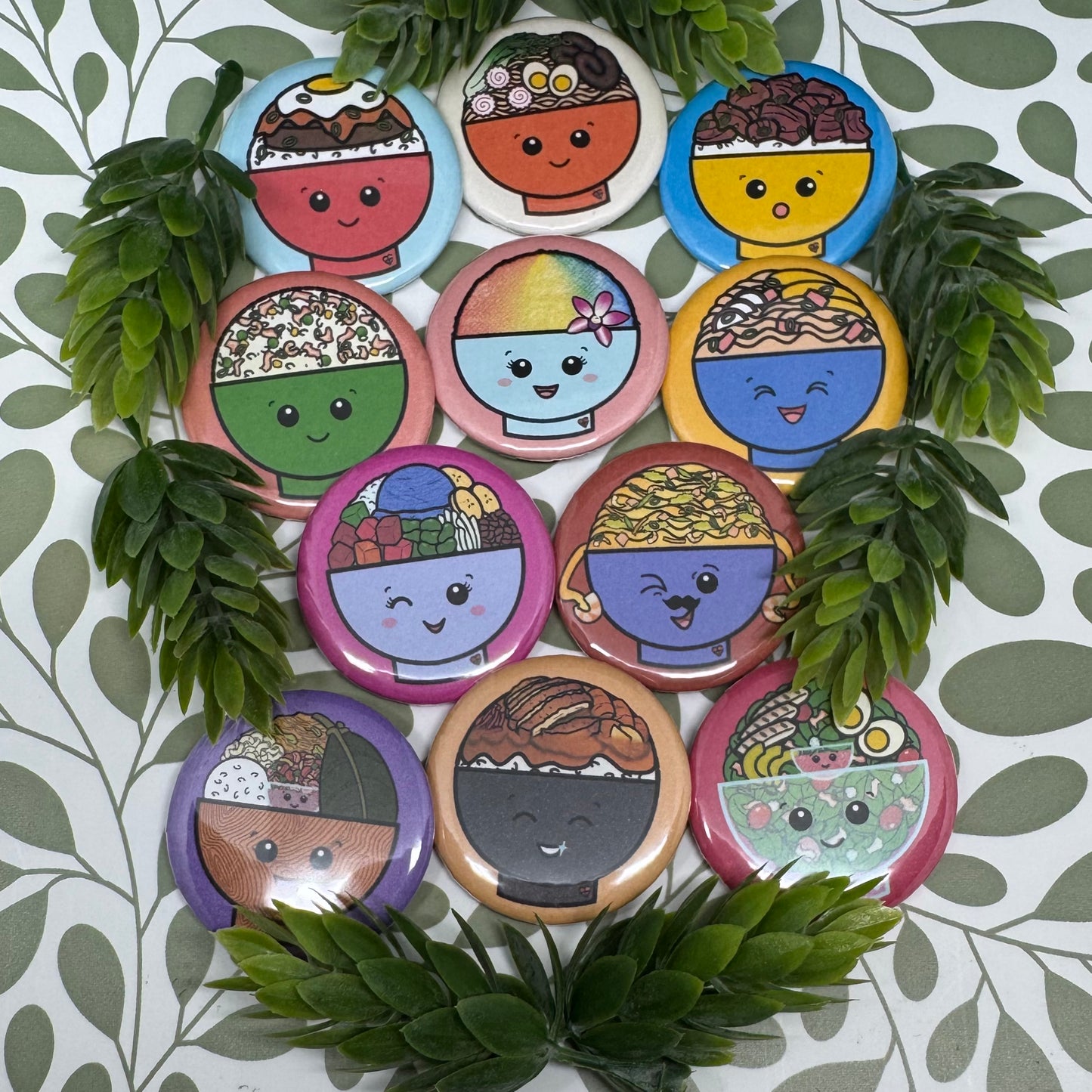 CutesyBowl™ (Bowls Only) Pin Buttons