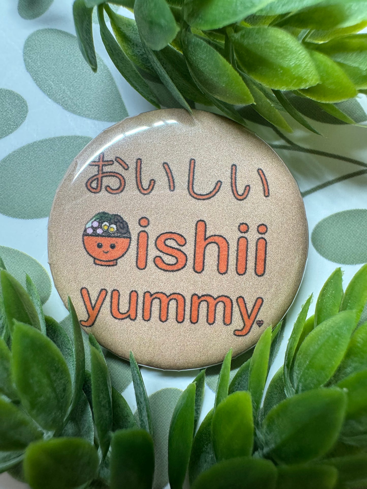 CutesyBowl™ (International Phrases) Pin Buttons