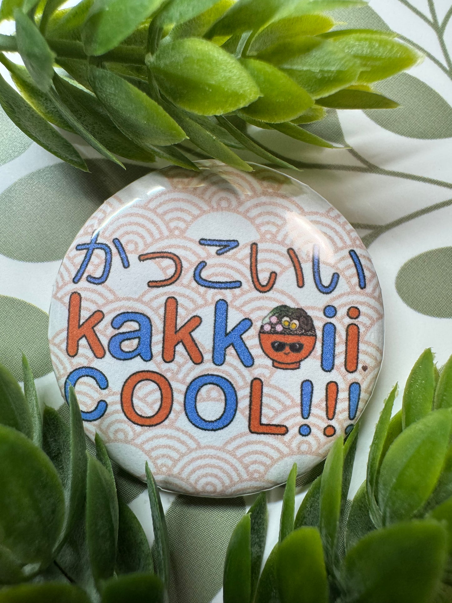 CutesyBowl™ (International Phrases) Pin Buttons