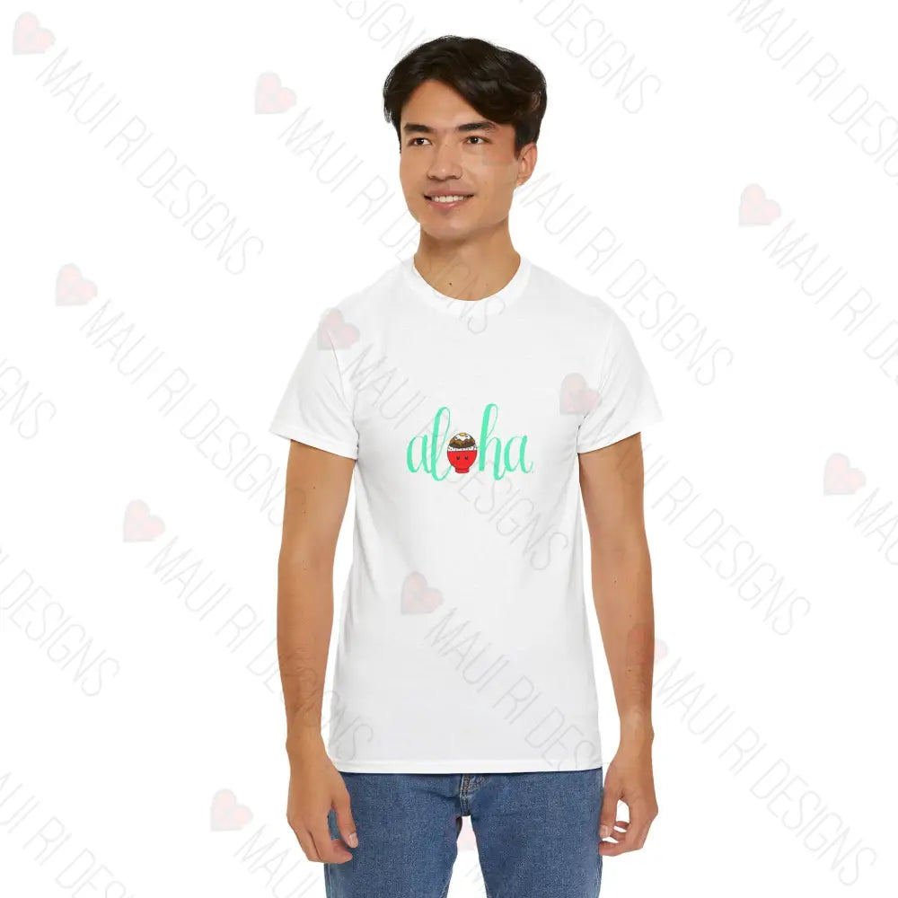 Aloha Loco Moco Unisex Heavy Cotton Tee T-Shirt