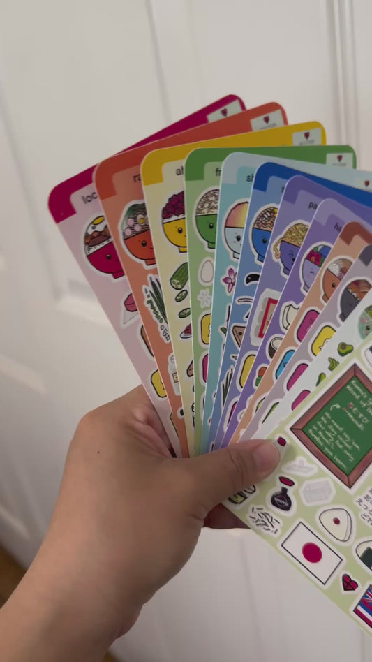 4"x6" Sticker Sheets
